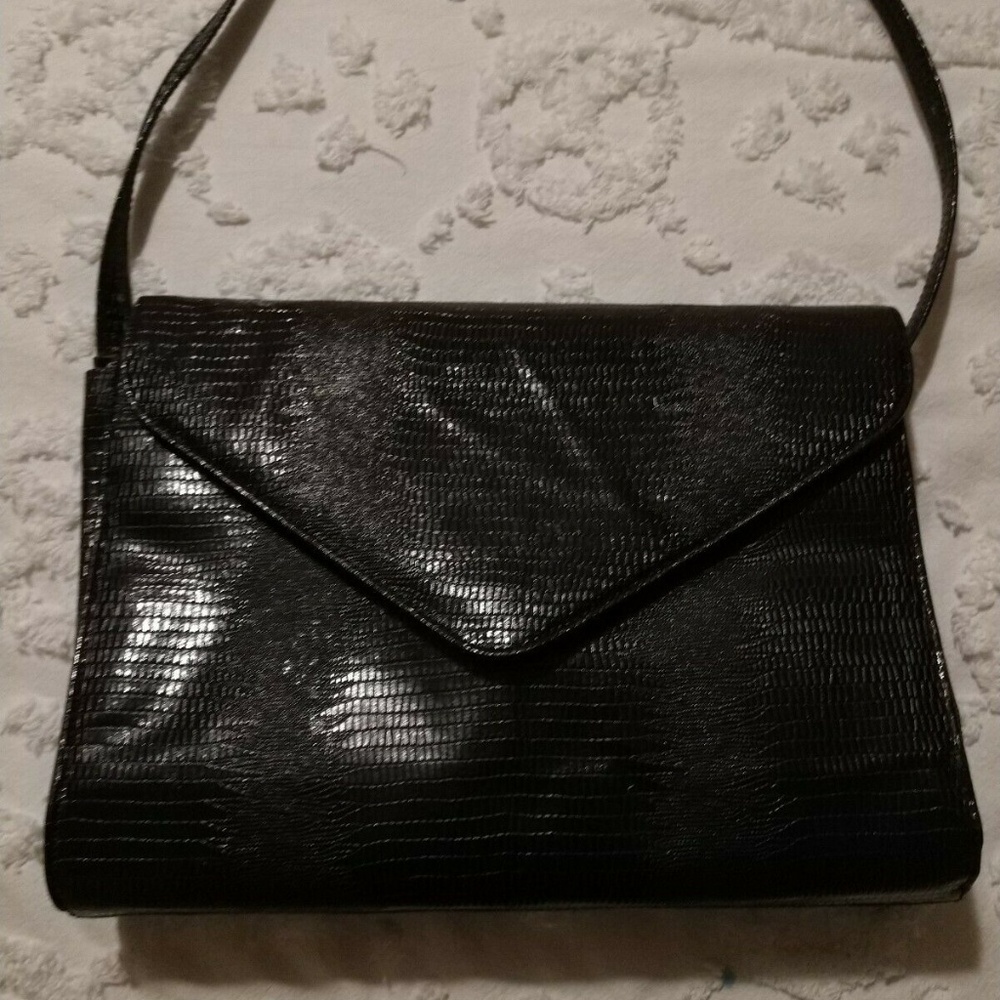 Almondo Originals Classic Black Shoulder Bag - Picture 4 of 11